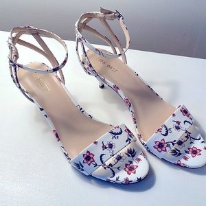 Nine West 2.5” Heel Ankle Strap Sandals